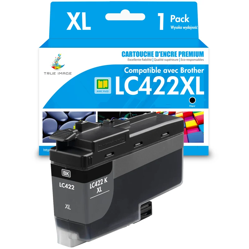 Brother LC422XL Noir Cartouche d'encre compatible