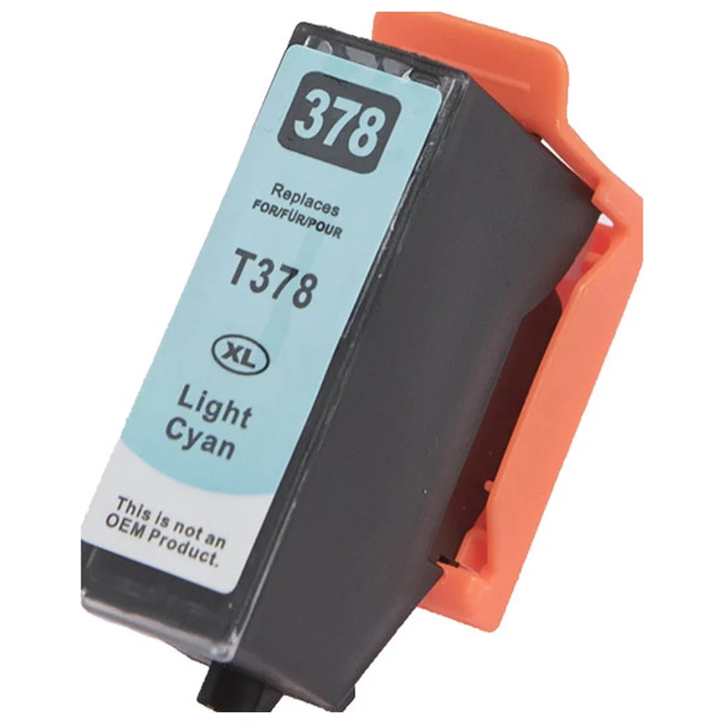 Compatible Epson 378XL Light Cyan Ink Cartridge
