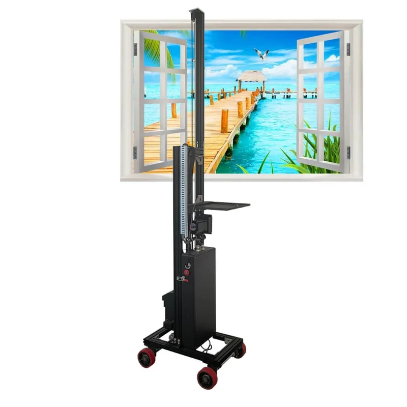 Nouvelle imprimante murale UV améliorée avec double tête d'impression