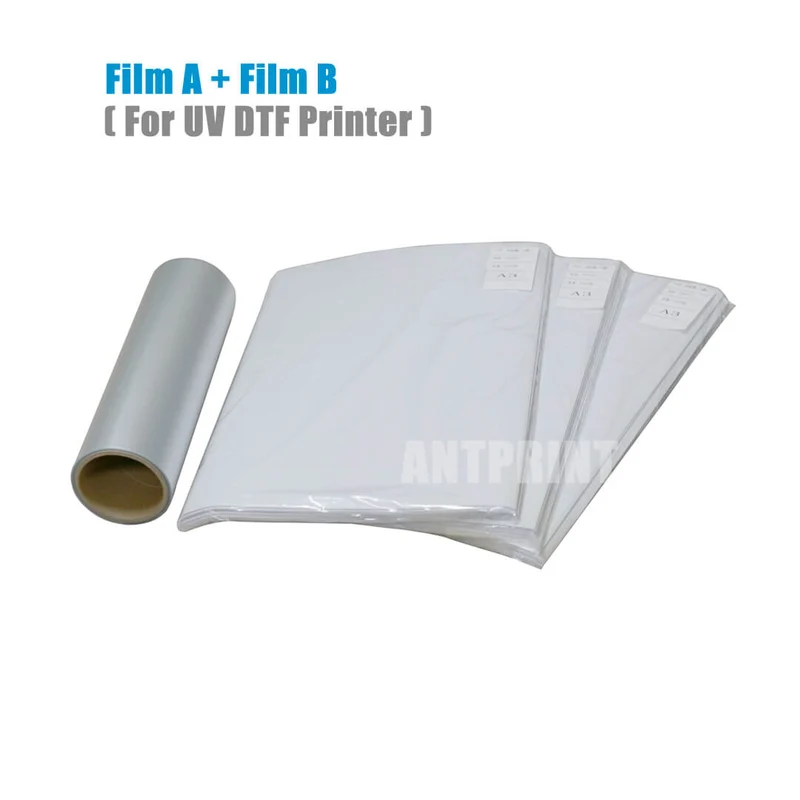 Film de transfert A3 UV DTF pour impression DTF à plat UV