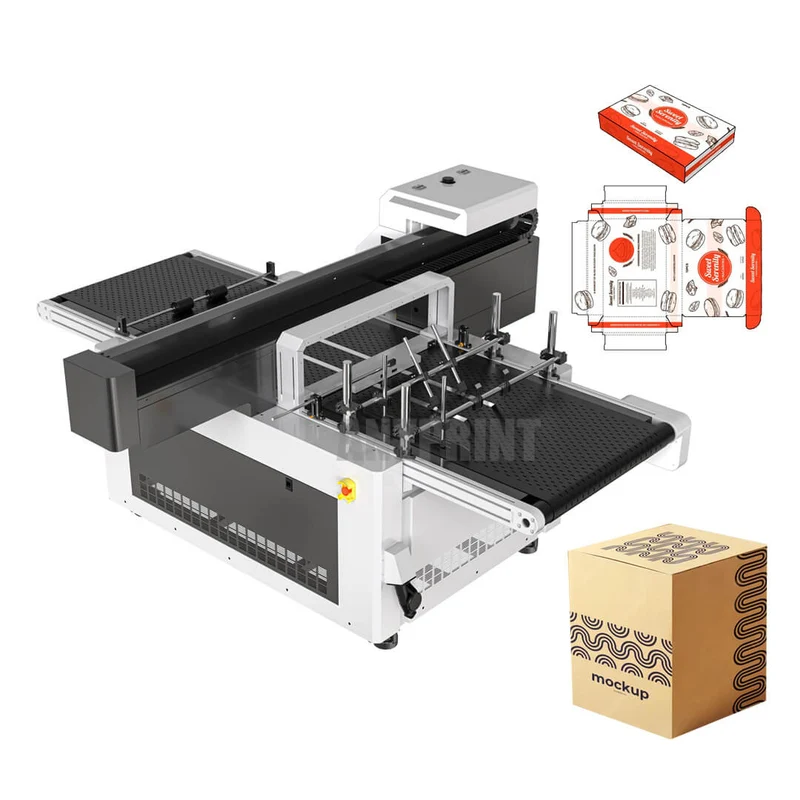 Machine d'impression en plastique ondulé d'imprimante de boîte ondulée