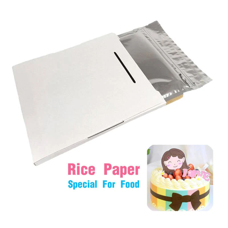 Papier de riz comestible pour gâteaux Décorations en chocolat au sucre | AntPrint