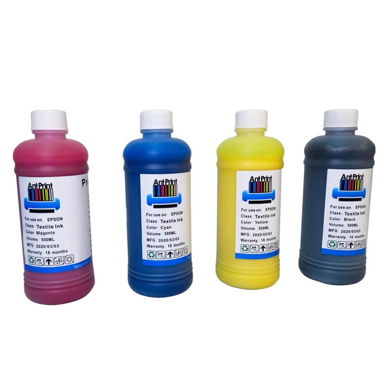 Encre textile Antprint DTG pour tête d'impression Epson série directe sur imprimante de vêtements