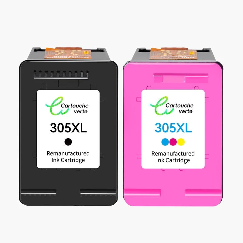 Cartouche HP 305XL Compatible | Indication niveau d encre - Grande Capacité | Haute performance