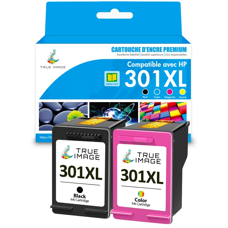 HP DeskJet 3050/3050A Cartouches d’encre - Compatible HP 301XL Multipack