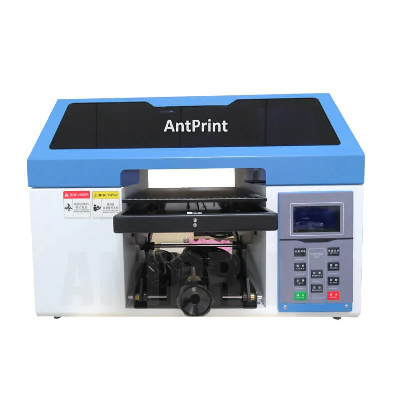 Nouveau A4 petite imprimante uv prix impression uv sur bois avec epson dx10