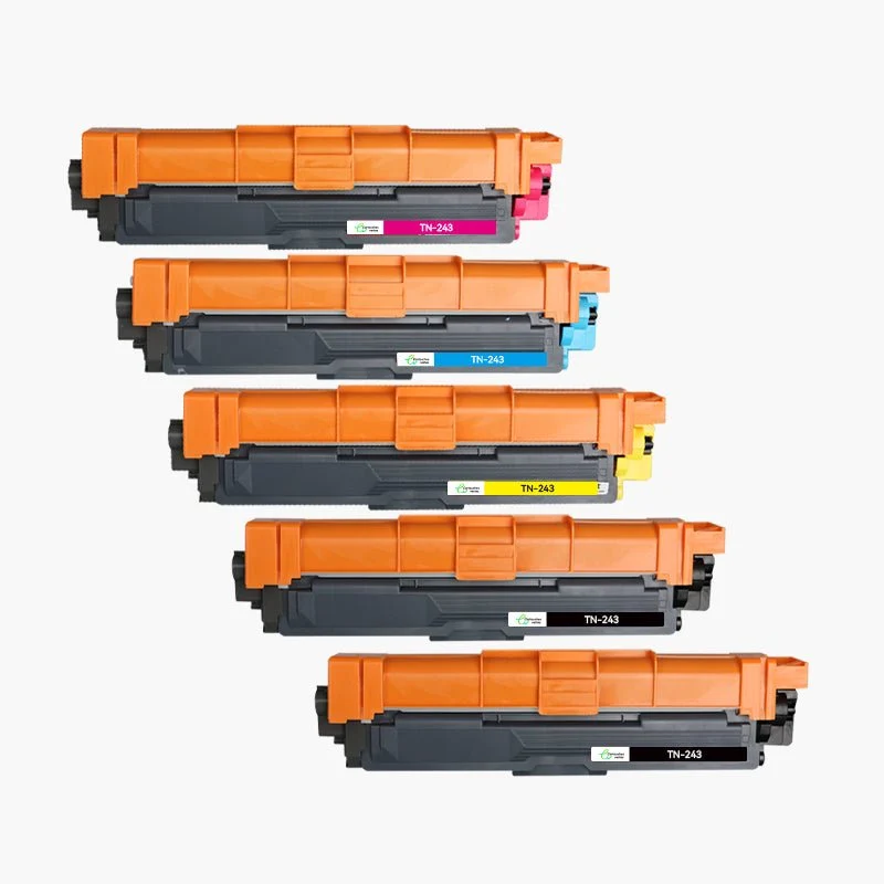 Toner Compatible Brother TN243/TN-243– Pack 4 Couleurs – Capacité Standard – Pour DCP-L3550CDW / MFC-L3750CDW – Économique & Fiable | Cartouche Verte