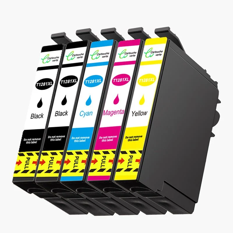 EPSON T1285XL Cartouche d'encre Compatible - 4 Couleurs | Recyclée et écologique - Format XL