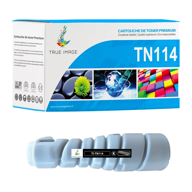 TN114 Toner Compatible Konica Minolta bizhub 162, 163, 210, 211, Di152, Di1611, Di2011