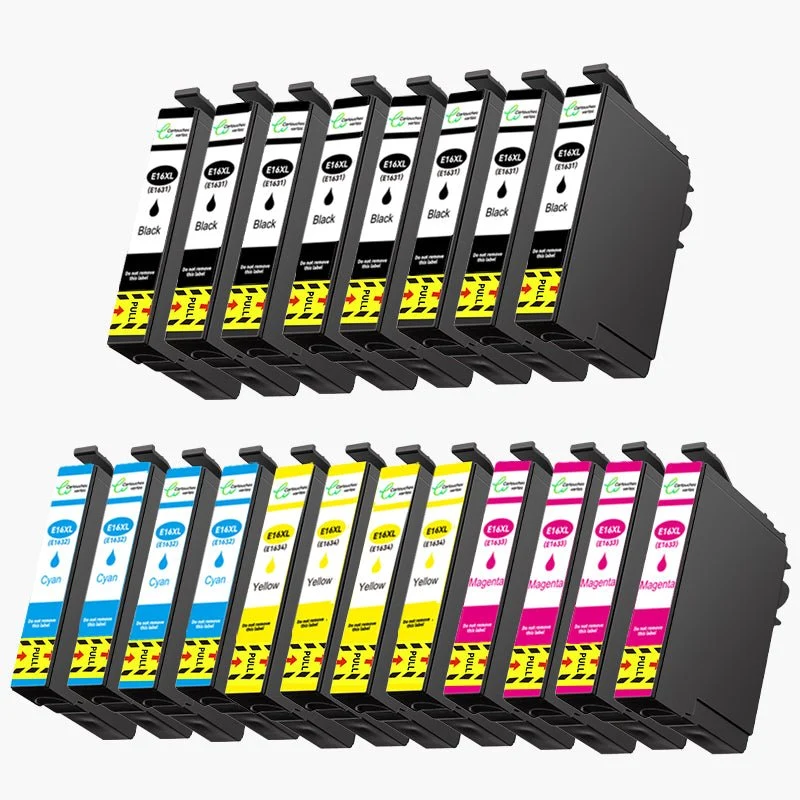 EPSON 16XL Cartouche d'encre Compatible - 4 Couleurs | Recyclée et écologique - Format XL