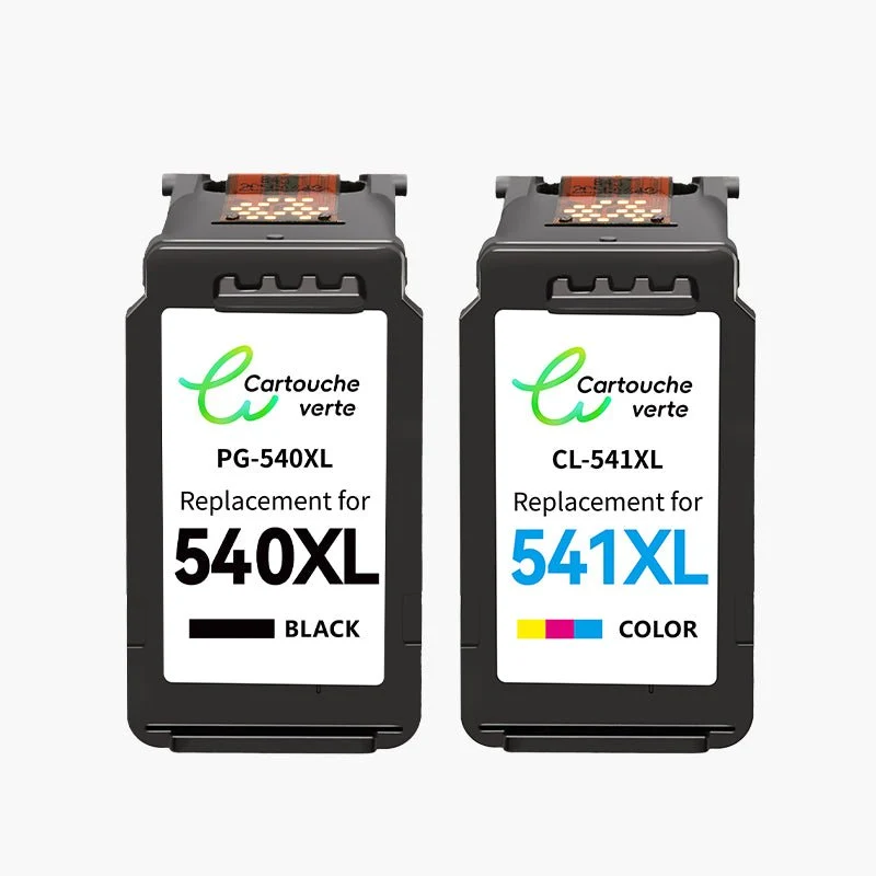 540-541XL – Cartouches d'encre compatibles pour Canon 540 XL 541 XL | Grande Capacité | Haute performance