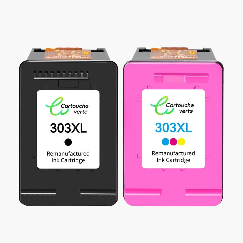Cartouche HP 303 XL Compatible | Indication niveau d encre - Grande Capacité | Haute performance
