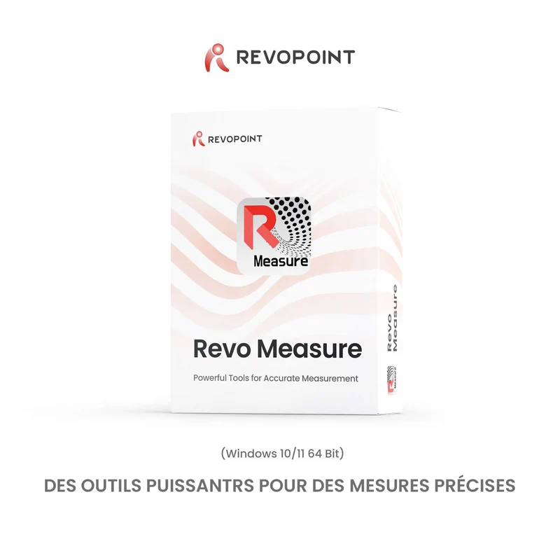 Revopoint - Revo Measure - Logiciel de mesure 3D et de tolérancement géométrique (GD&T) - Licence 1 an - Edition personnelle
