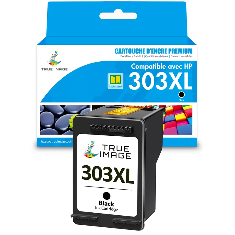 Compatible HP 303 303XL (T6N04AE) Noir Cartouche d'encre