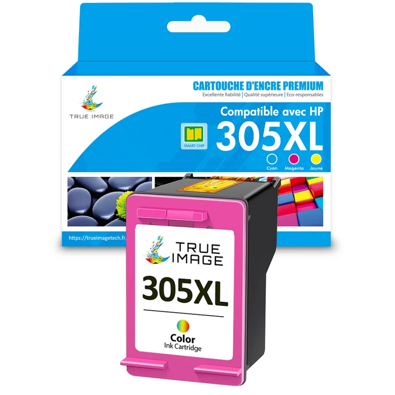 Compatible HP 305 305XL (3YM63AE) Couleur Cartouche d'encre