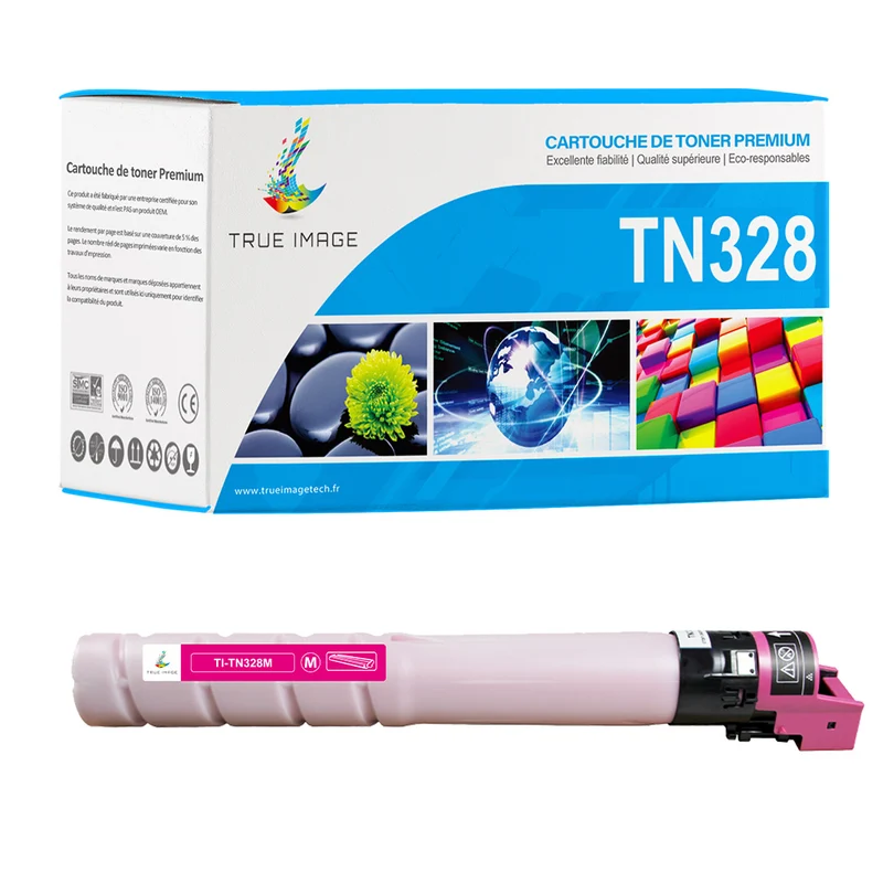 Compatible Konica Minolta TN328M Toner Magenta 28000 pages