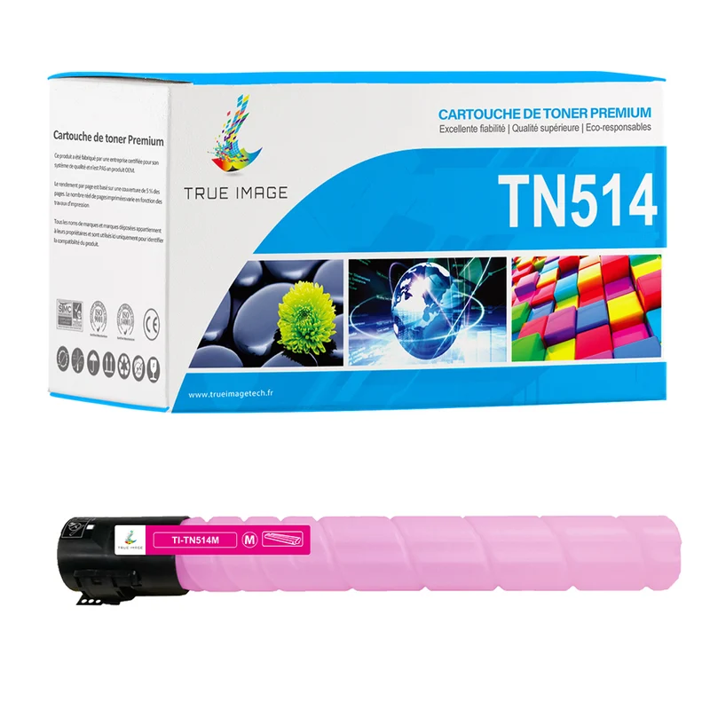 Compatible Konica Minolta TN514M Toner Magenta 25000 pages