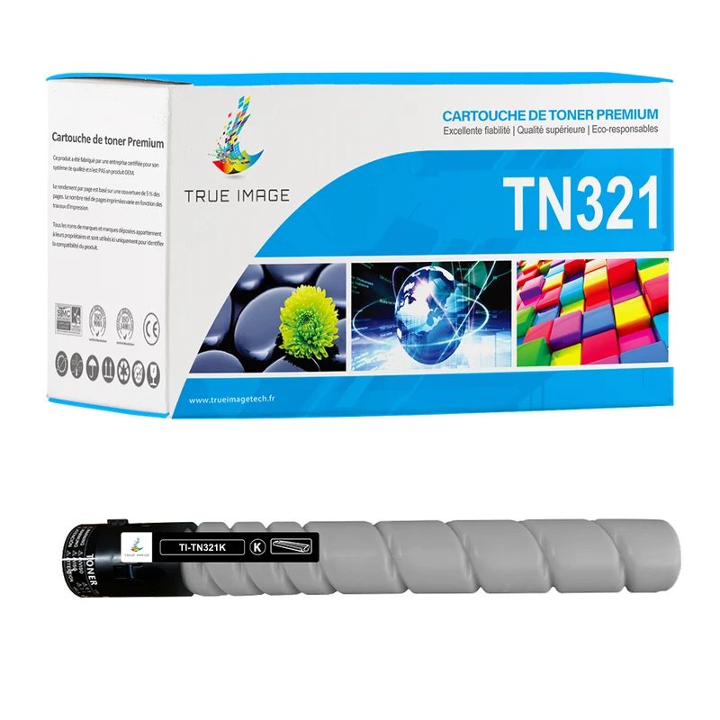 Compatible Konica Minolta TN321K Toner Noir 27000 pages
