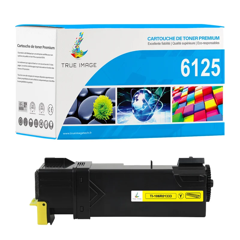 Xerox 106R01333 Toner Jaune Compatible | Xerox Phaser 6125 / 6125N