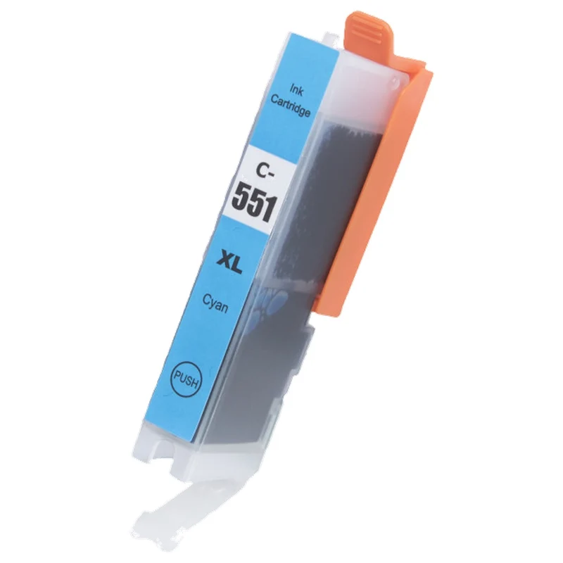 Compatible Canon CLI-551XL Cyan Ink Cartridge