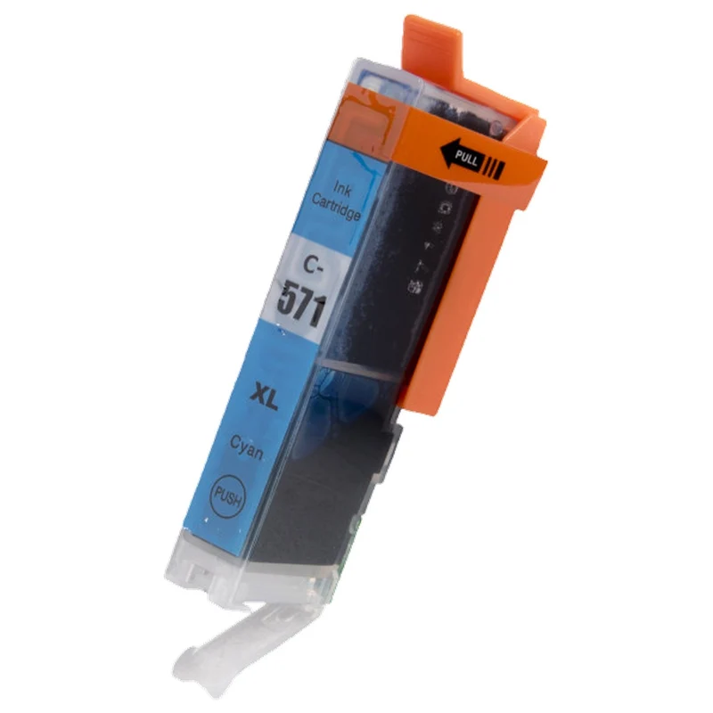 Compatible Canon CLI-571XL Cyan Ink Cartridge