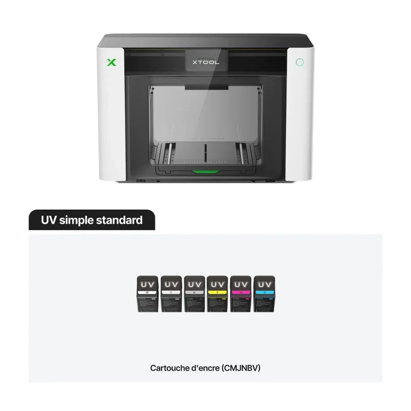 xTool - O1 Omni Printer Standard - Simple Tête UV (Single UV) - Imprimante UV 4-en-1