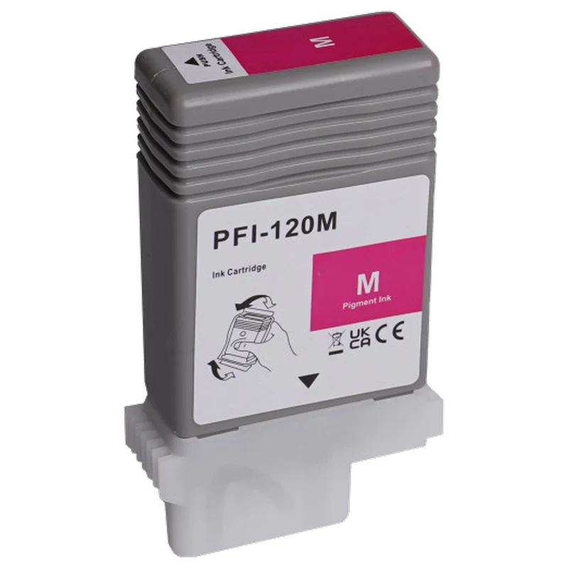 Compatible Canon PFI-120M Magenta Ink Cartridge