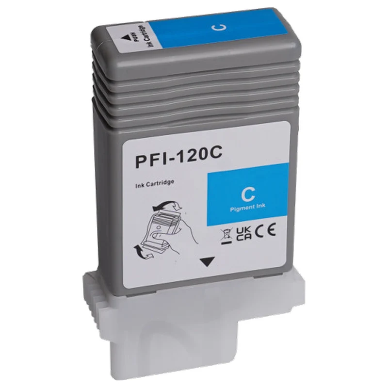 Compatible Canon PFI-120C Cyan Ink Cartridge