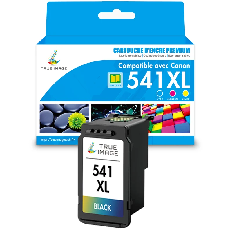 Compatible Canon CL-541XL Couleur (cyan, jaune, magenta) Cartouche d'encre
