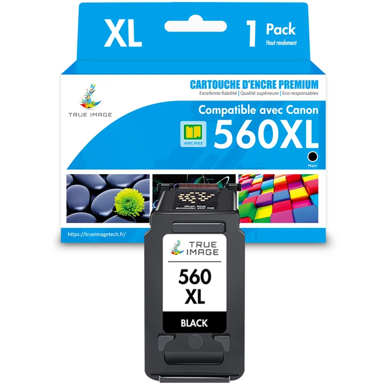 Compatible Canon PG-560XL Noir Cartouche d'encre