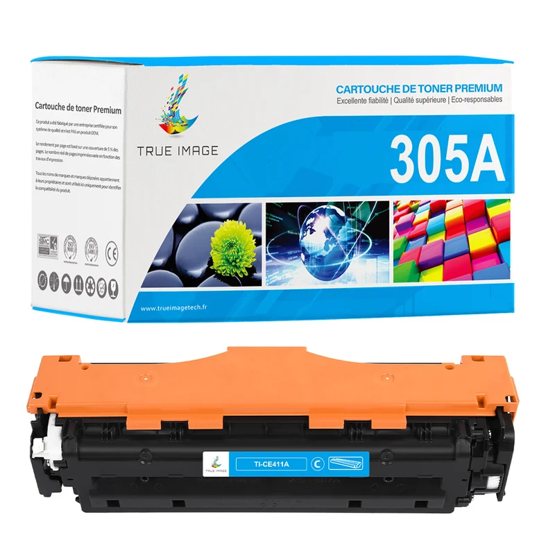 HP 305A CE411A Toner Cyan Compatible