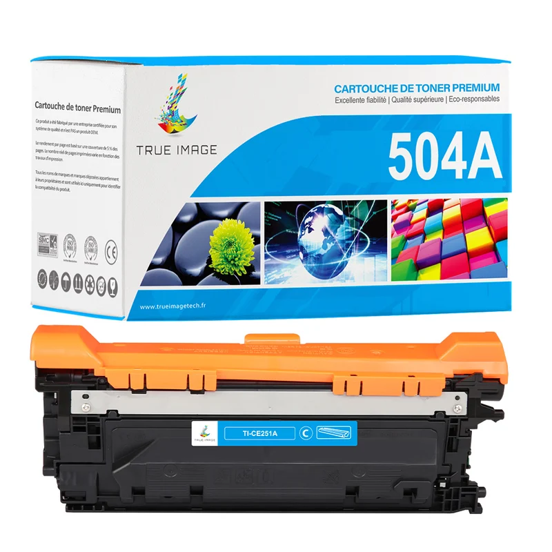 HP 504A CE251A Toner Cyan Compatible