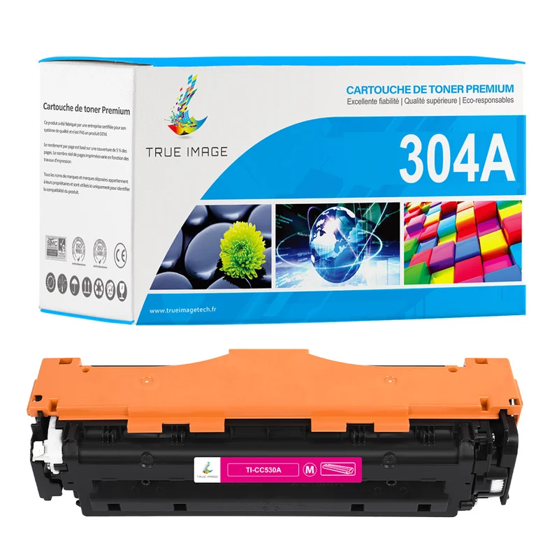 HP 304A CC533A Toner Magenta Compatible