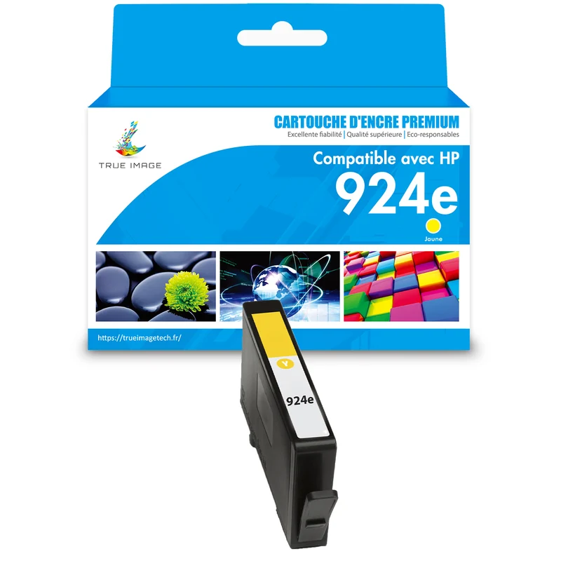 HP 924 924e Jaune Cartouche d'encre compatible | 4K0U5NE 4K0U9NE