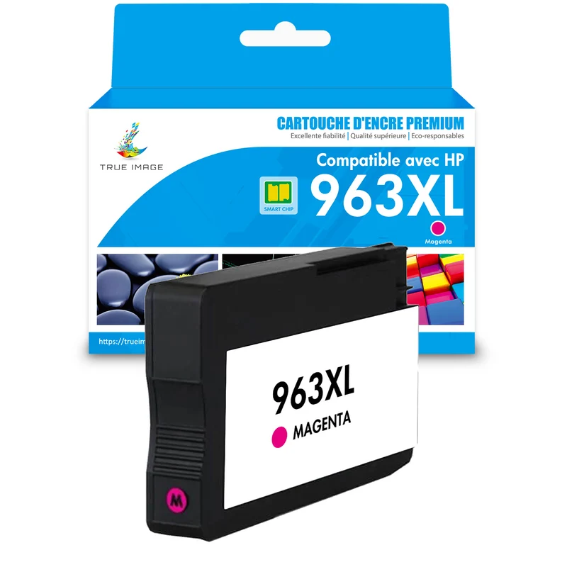 HP 963 XL Magenta Cartouche d'encre Compatible | 3JA28AE