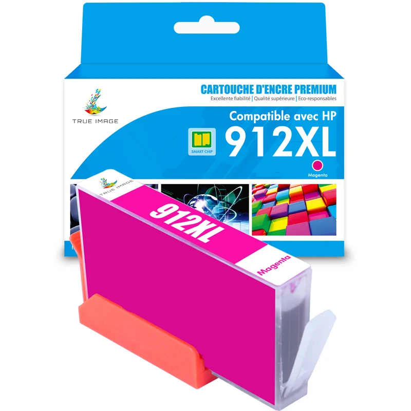 HP 912 XL Cartouche d'encre Magenta Compatible | 3YL82AE