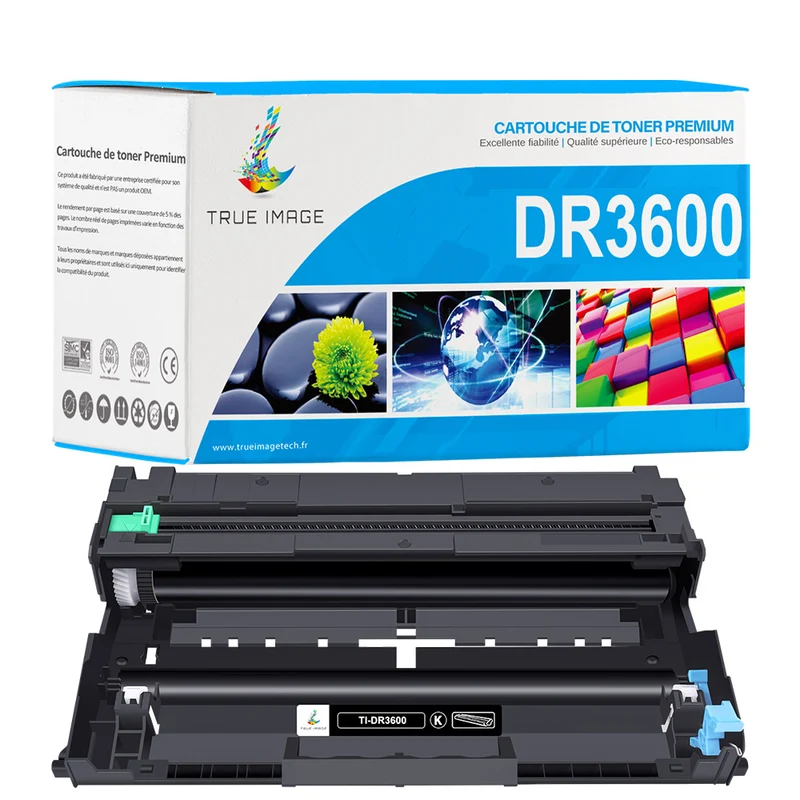 Brother DR3600 Tambour Laser Noir Compatible
