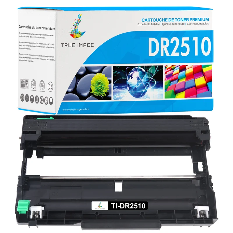 Tambour Brother DR2510 noir compatible | 15000 pages