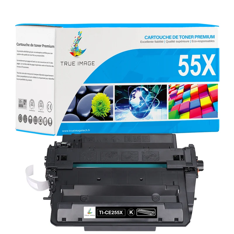 HP 55X Multipack de Toners Noir Compatibles CE255X