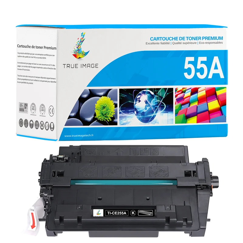 HP 55A Multipack de Toners Noir Compatibles CE255A
