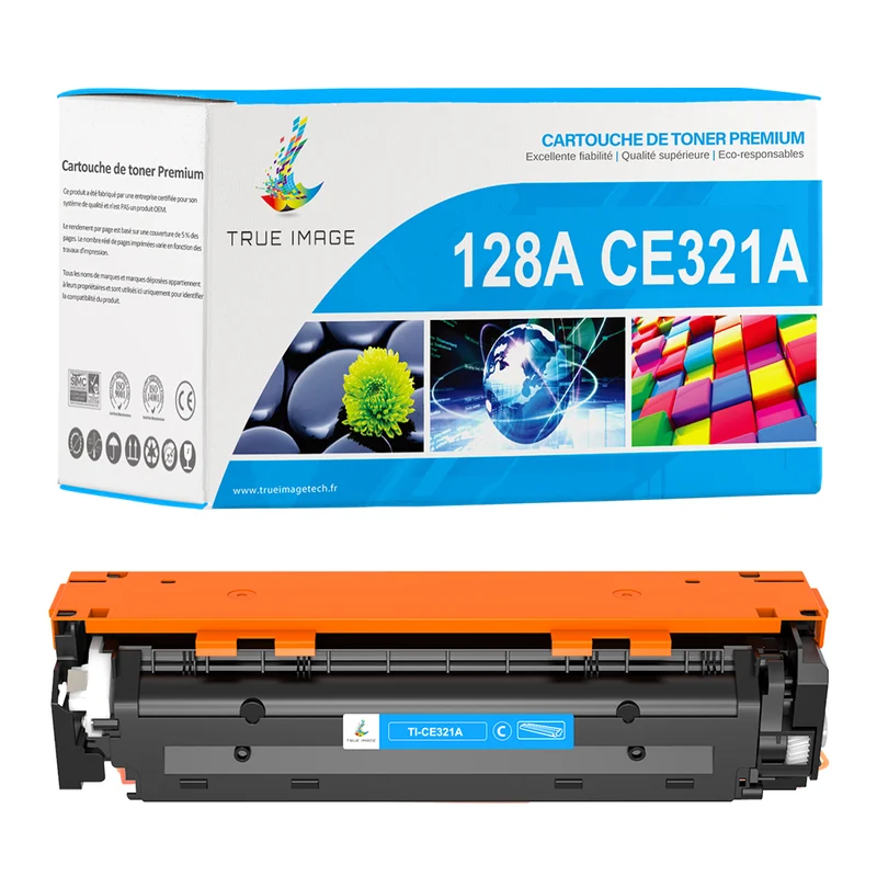 HP 128A CE321A Toner Cyan Compatible