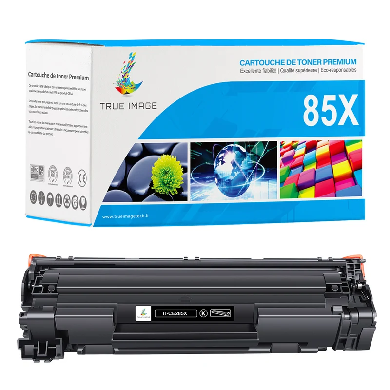 HP 85X CE285X Multipack Toners Noir Compatibles | Grande Capacité HP 85A CE285A