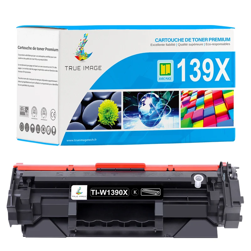 HP 139X Multipack de Toners Noir Compatibles W1390X avec puce