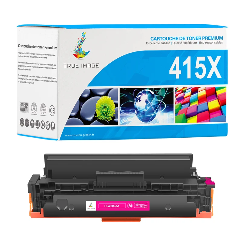 Toner Magenta HP 415X W2033X Compatible | Sans Puce