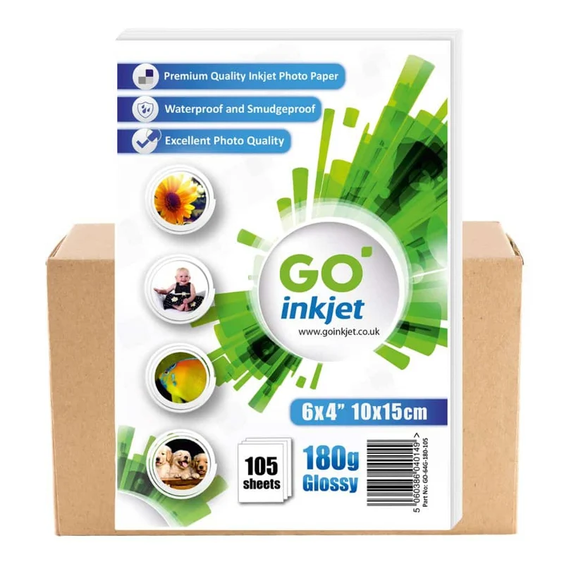 Wholesale 6x4 Glossy Inkjet Photo Paper 180gsm 5880 Sheets