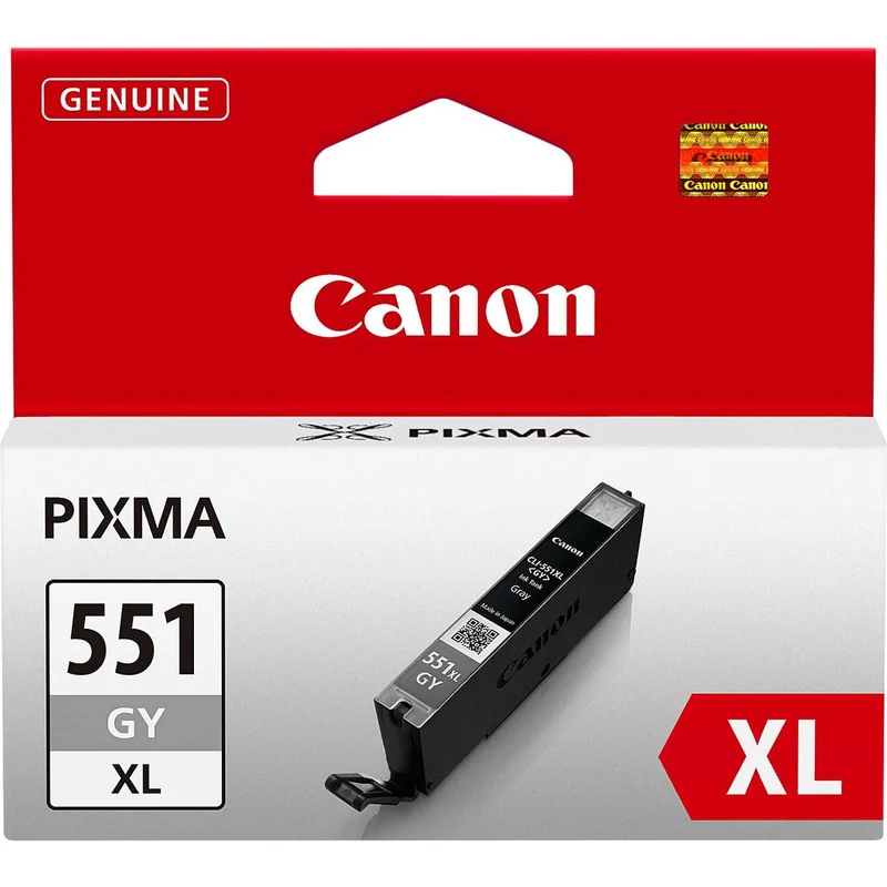 CANON CLI-551 GY XL - CARTOUCHE GRISE (HAUTE CAPACITE)