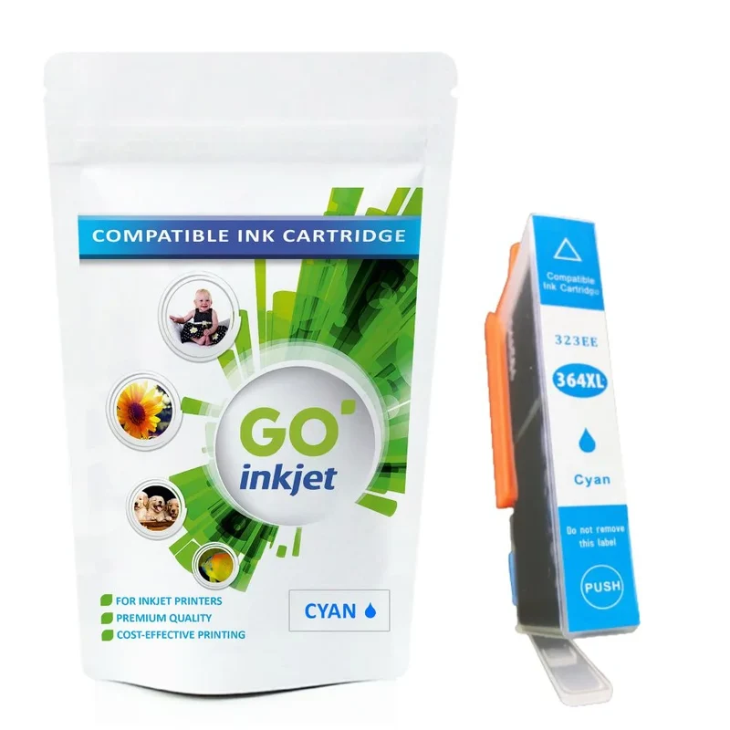 Compatible HP 364XL Cyan Ink Cartridge
