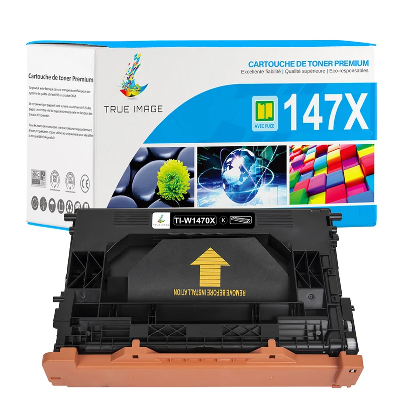 HP 147X Multipack de Toners Noir Compatibles W1470X avec puce