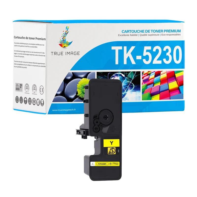 Kyocera TK-5230Y Cartouche de Toner Jaune Compatible
