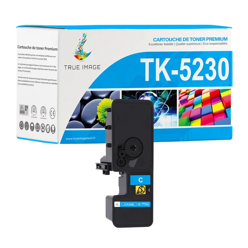 Kyocera TK-5230C Cartouche de Toner Cyan Compatible